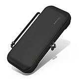Skull   Co  Every Day Slim Carrying Case For Steam Deck And Steam Deck OLED  Protective Travel Case Portable Hard Shell Case For GripCase SD   Black