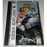 Sky Target Americano Original Completo Sega Saturn