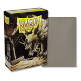 Sleeve Dragon Shield Small Japones Matte Cinza Crypt Yugioh