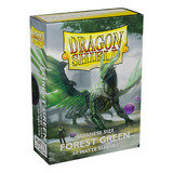 Sleeve Dragon Shield Small Matte Forest Green Yugioh Japones