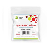 Sleeve Quadrado Blue Core 80 X 80mm  100 Unidades    Meeple