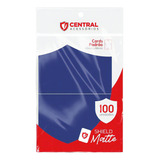 Sleeves Central Shield Matte Azul Marinho