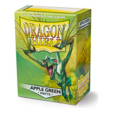 Sleeves Dragon Shield Matte Apple Green