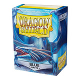 Sleeves Dragon Shield Matte Blue Azul