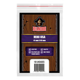 Sleeves Mini Usa 41 X 63 Mm 100 Unidades Bucaneiros Board