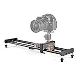 Slider De Câmera Motorizada De 62 Cm- Trilho De Deslizamento Da Câmera Com Orifício Rosqueado De 1-4in E 3-8 De Polegada- Tiro Panorâmico- Captura De Vídeo- Controle Deslizante