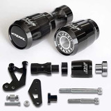 Slider Dianteiro Honda Cbr 1000rr 2008 A 2011 Preto Brilho