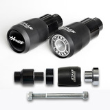 Slider Dianteiro Moto Honda Hornet 2008 A 2015 Preto Fosco