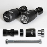 Slider Dianteiro Moto Honda Hornet Até 2007 Preto Fosco