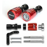 Slider Dianteiro Speed Style Yamaha Fazer 250 Vermelho