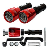 Slider Dianteiro Speed Style Yamaha Fazer Fz15 Fz 15 Vermelh