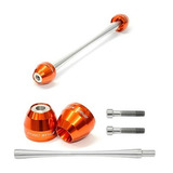 Slider Eixo Roda Traseira Suzuki Gsxr Srad 750 Laranja