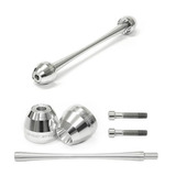 Slider Eixo Roda Traseira Suzuki Gsxr Srad 750 Prata