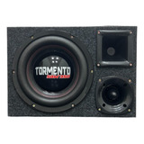 Slim Caixa Trio Completa 10 Pol Tormento Automotiva 850w