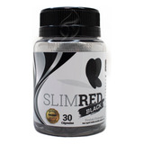 Slim Red Black 30 Caps Cha Seca Barriga Nota Fiscal 