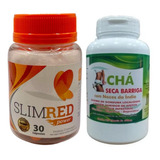 Slim Red Power 30 Cápsula 100 Original Chá Em Capsula