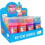 Slime Gelele Mix Surpresa Unicornio 12 Unidades 153g