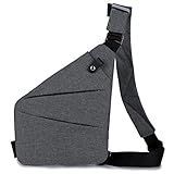 Sling Pack Mochila Crossbody Slim Bolsa De Peito Leve Casual Para Esportes Ao Ar Livre Caminhada Viagem