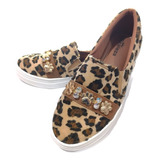 Sliper On Feminino Tênis Animal Print