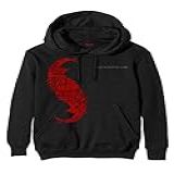 Slipknot Moletom Com Capuz Goat S Band Logotipo Oficial Masculino Preto Pulôver Preto Medium