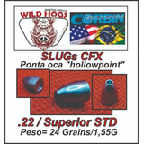 Slug Liner Superior Std Fx C24fx 22 24grains 1 55g 250u