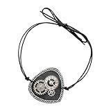 SM SunniMix Decoração De Tapa-olho Steampunk De Halloween Máscara De Olho Para Apresentação Em Palco De Clube- Rebites