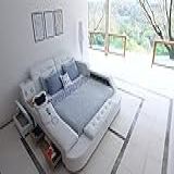 Smart Bedz Cama Multifuncional Com Massagem Led Cofre Alexa E Nichos