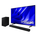 Smart Big Tv 75 Crystal Uhd 4k 2024 + Soundbar