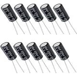 SMART COMPONENTES ELETRÔNICOS   Kit De 10 Capacitores Eletrolíticos 2200uF 16V 105 C Redondo