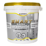 Smart Massa Fina Seca Parede 4kg Branco Elastment
