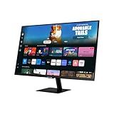Smart Monitor Samsung M5 27 FHD Plataforma Tizen USB HDMI Bluetooth Preto 2024