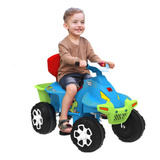 Smart Quad Passeio Pedal Quadriciclo Haste Carrinho Carro