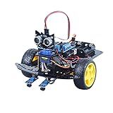 Smart Robot DIY Kit Kit De Robô Programável Inteligente Com Rastreamento Ultrassônico Para Evitar Obstáculos STEM Controle De Direção De Veículo Sem Fio Para Meninos Meninas Presente Educacional De