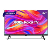 Smart Tv 32 Hd Aoc Roku Tv 32s5045 78g Led Hdmi 1 Usb Wifi