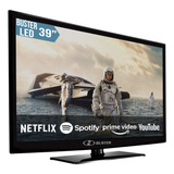 Smart Tv Led 39 Full Hd Buster Wifi Hdmi Android 12 Preto