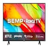 Smart TV LED 43 FULL HD Semp R6500 Roku Alexa Wifi