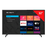 Smart Tv Roku 32'' Hd Led 3 Hdmi 1 Usb 32s5195 Aoc Bivolt