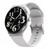 Smart Watch Prova Dagua Compativel Xiaomi Samsung iPhone LG Prata
