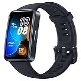 Smartband HUAWEI Band 8 Design Ultra Fino 14 Dias De Duração Da Bateria Bateria Completa Em Apenas 45 Mins TruSleepTM 3 0 Respostas Rápidas De Mensagens Compatível Com IOS E Android Preto