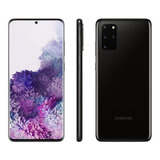 Smartphone Galaxy S20+ 128gb 8gb Ram 6.7'' Preto Samsung Cor Cosmic Black