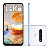 Smartphone K61 Tela 6 53 128gb 4gb Ram Branco LG