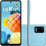 Smartphone K62 4g 128gb 4gb Ram Tela 6 6 Azul LG