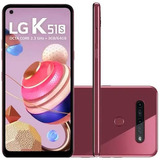 Smartphone LG K51s Vermelho 64gb 3ram