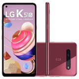 Smartphone LG K51s Vermelho 64gb 3ram