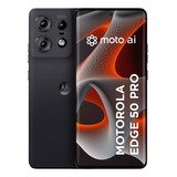 Smartphone Motorola Edge 50 Pro 5g   256gb 24gb Ram Boost 50mp Ultra pixel Ai Camera Ip68 Nfc   Black