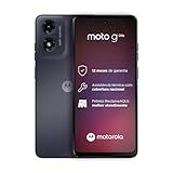 Smartphone Motorola Moto G04s 128GB 4GB RAM 4GB RAM Boost Camera 16MP Com Moto AI Sensor FPS Lateral Grafite