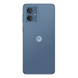 Smartphone Motorola Moto G54 5g 256gb 8gb Ram Câmera 50mp 2mp Selfie 16mp Tela De 6 5 Dual Sim azul Vegan Leather