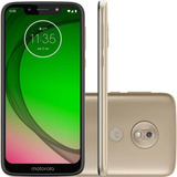 Smartphone Motorola Moto G7 Play 32gb Câmera 13mp Ouro