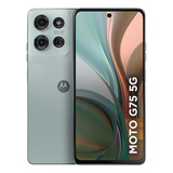 Smartphone Motorola Moto G75 5g Music Edition Moto Buds - 256gb 16gb (8gb Ram+8gb Ram Boost) E 50mp Sony Lytia 600 Camera Moto Ai Ultrarresistencia Militar - Cinza Vegan Leather