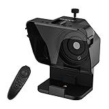 Smartphone Portátil Teleprompter Prompter Com Adaptador De Suporte De Telefone Controle Remoto Para Gravação De Vídeo Transmissão Ao Vivo Entrevista Apresentação Discurso No Palco